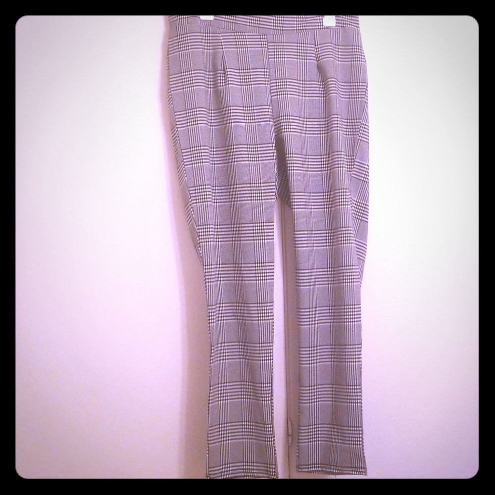 Plaid pants
